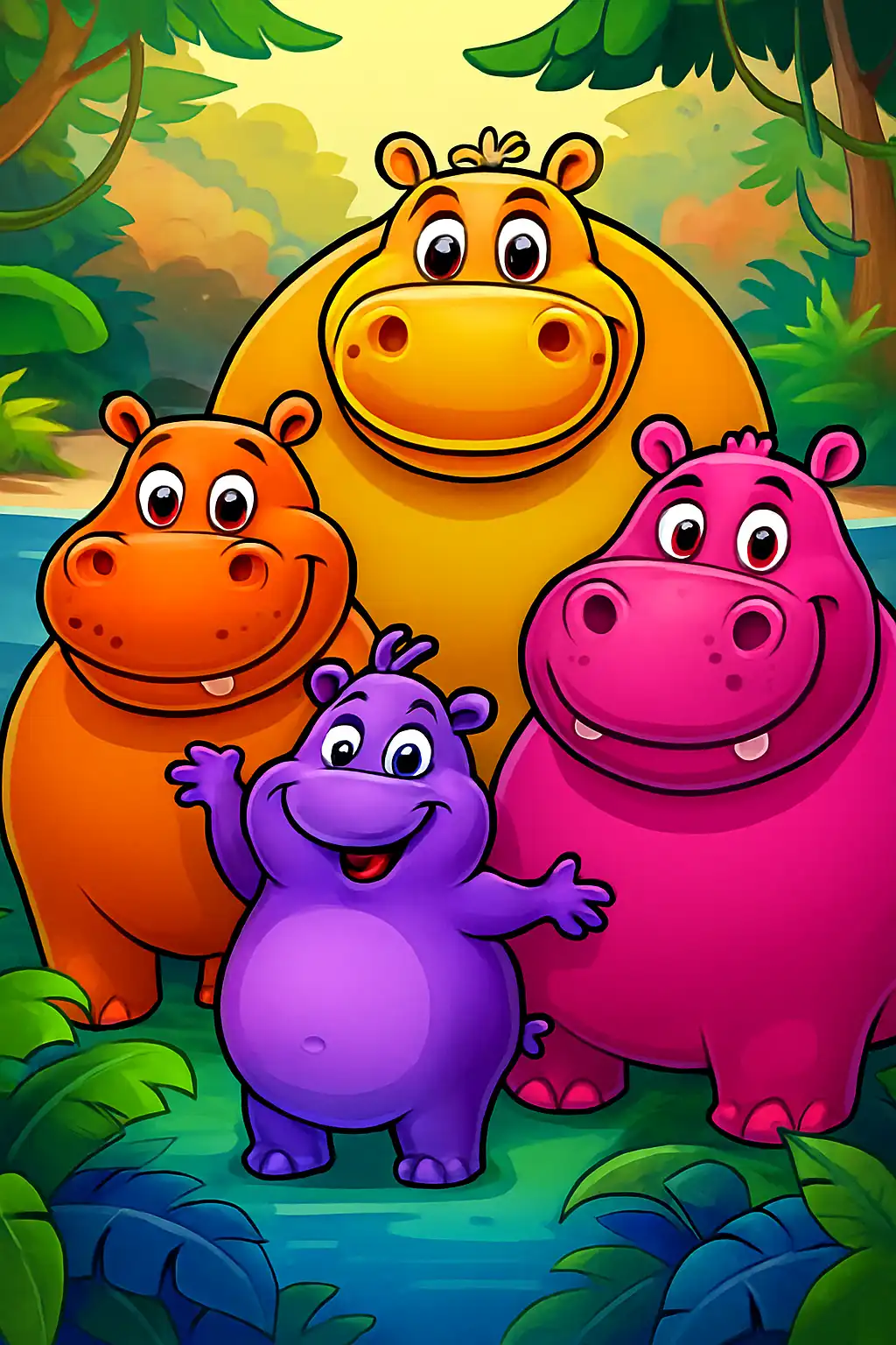 3 Lucky Hippos 2™-game-img